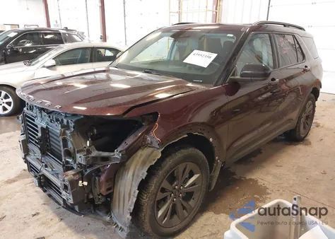 2022 Ford Explorer Xlt из США, поврежденный, VIN 1FMSK8DH8NGA58157